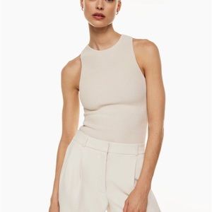 Babaton Sculpt Knit Racer Tank - Size Small